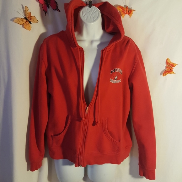 Mudd Womens Hoodie Zip Front - Picture 1 of 8